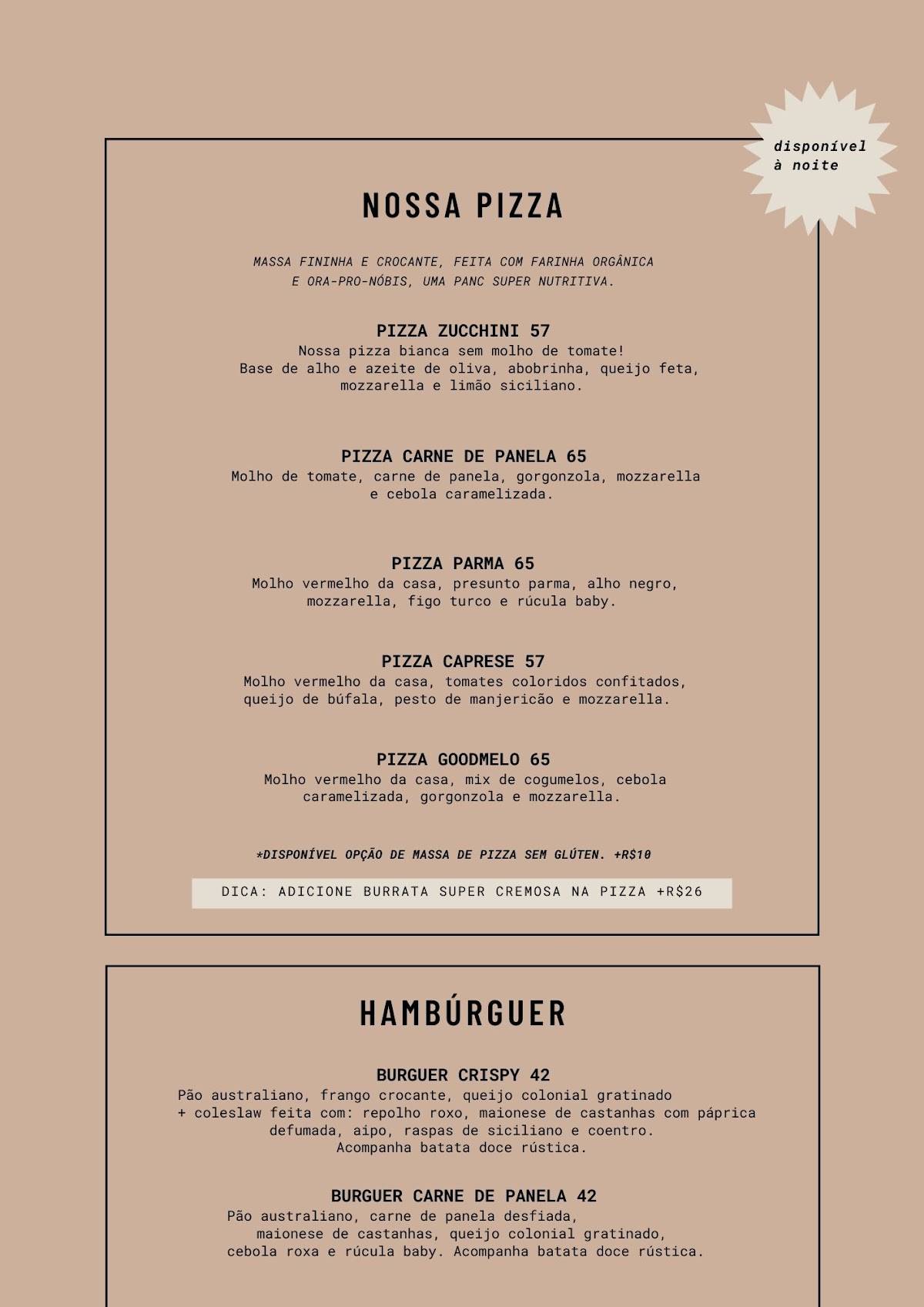 Eat Kitchen - Moinhos de Vento cardápio
