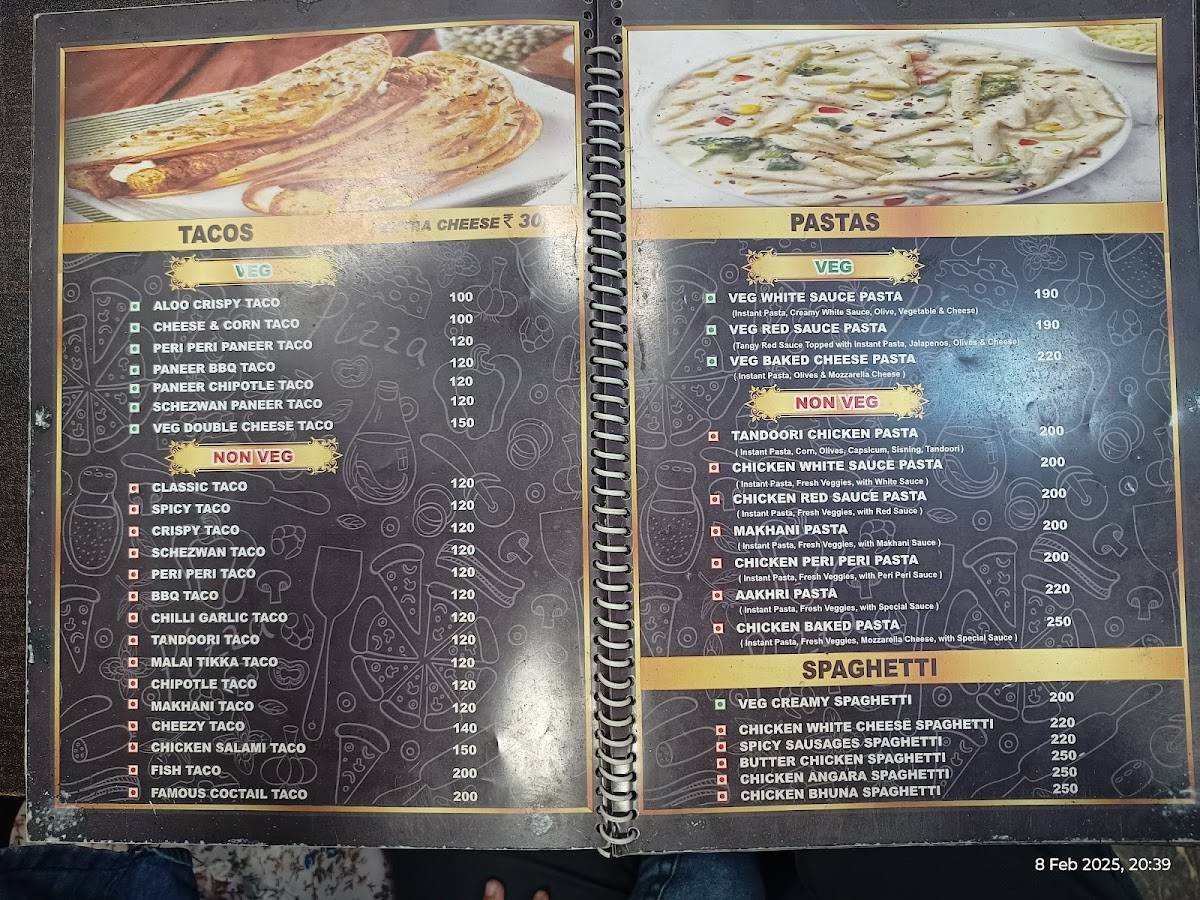 FAMOUS PIZZA (ZUBAIR BHAI) menu