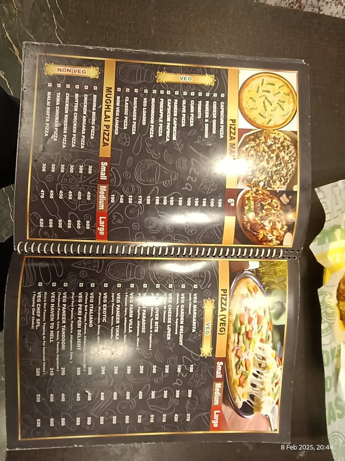 FAMOUS PIZZA (ZUBAIR BHAI) menu