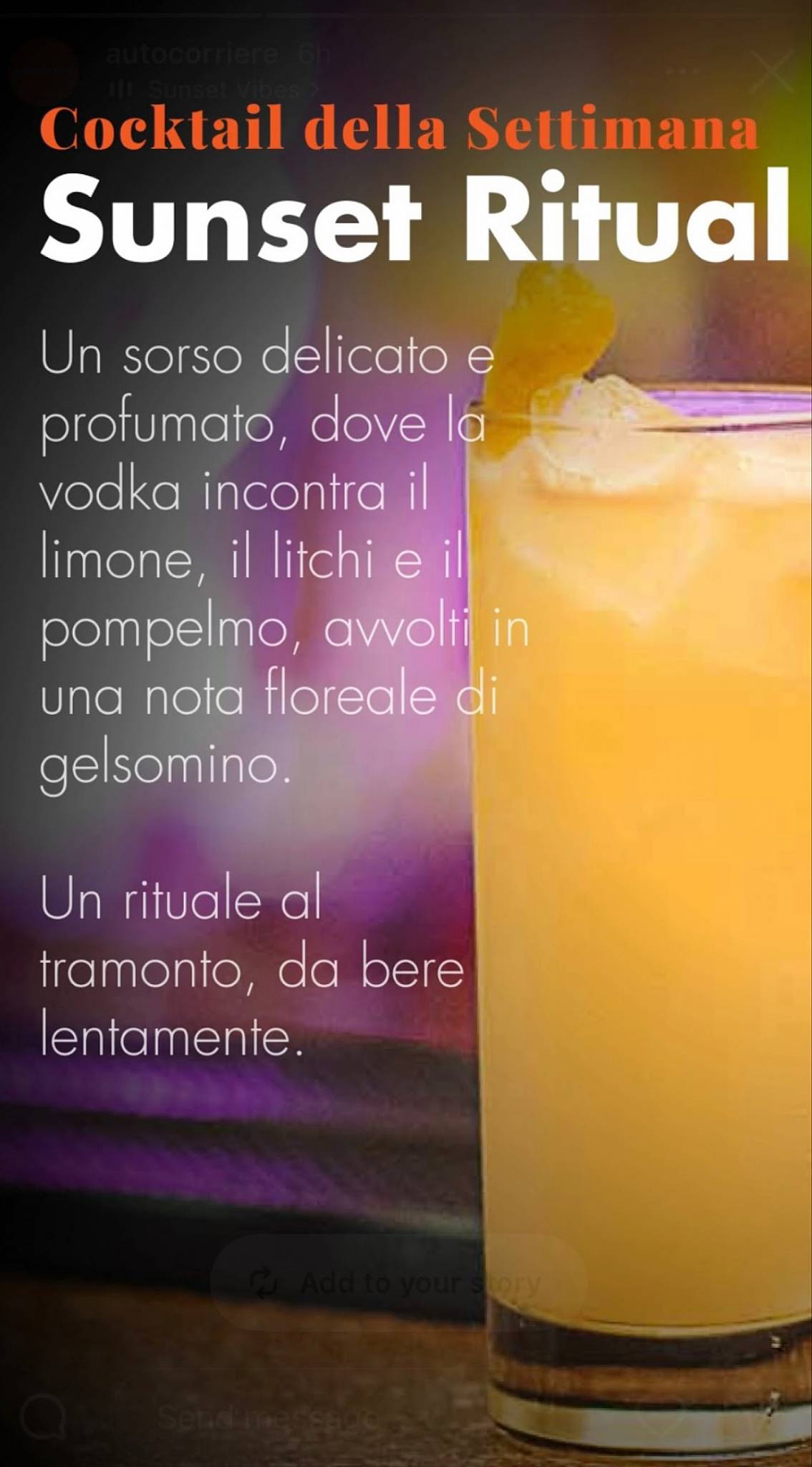 Menu di Autocorriere Bar 