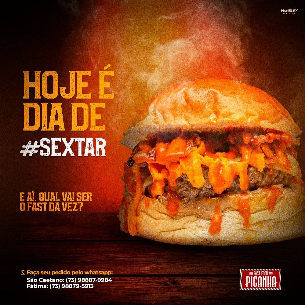 Fast Food Picanha cardápio