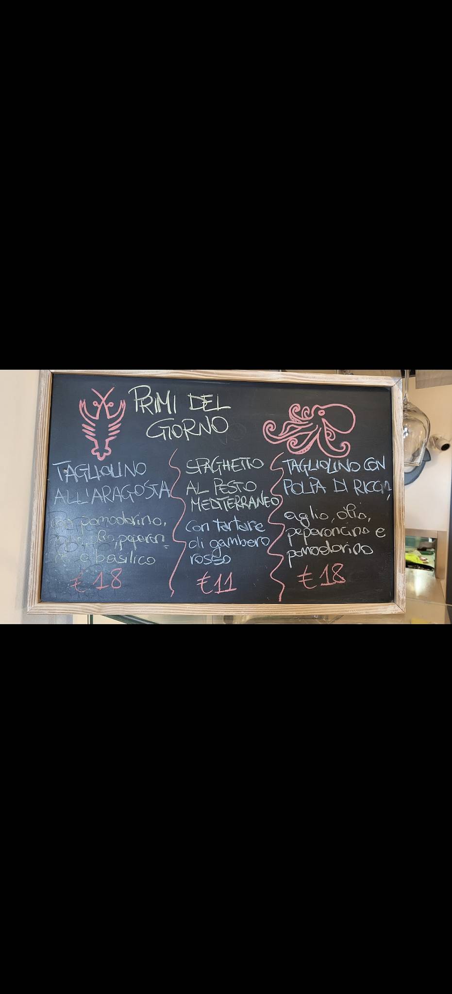 Menu di Pescobar
