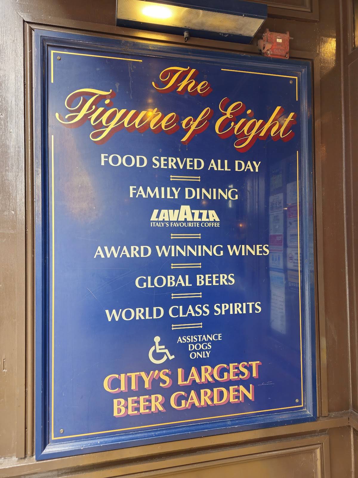 Menu at Figure of Eight - JD Wetherspoon pub & bar, Birmingham