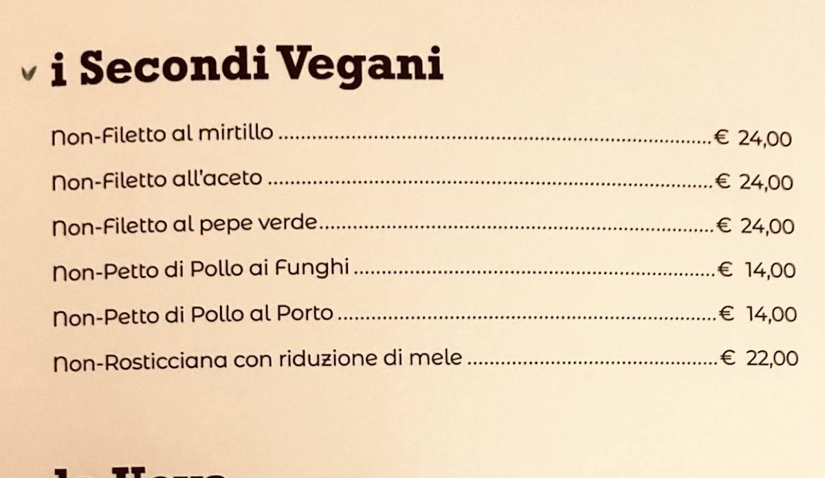 Menu di Acqua Al 2 