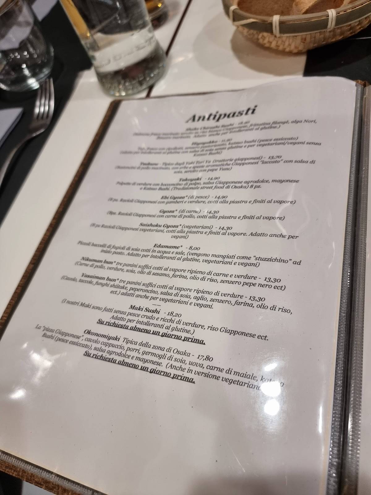 Menu di RamenGirl by EnotecaLuca 