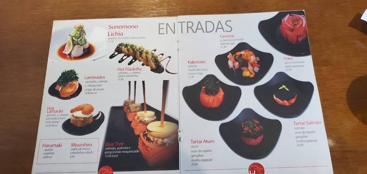 Nokka Japanese - Santa Mônica cardápio