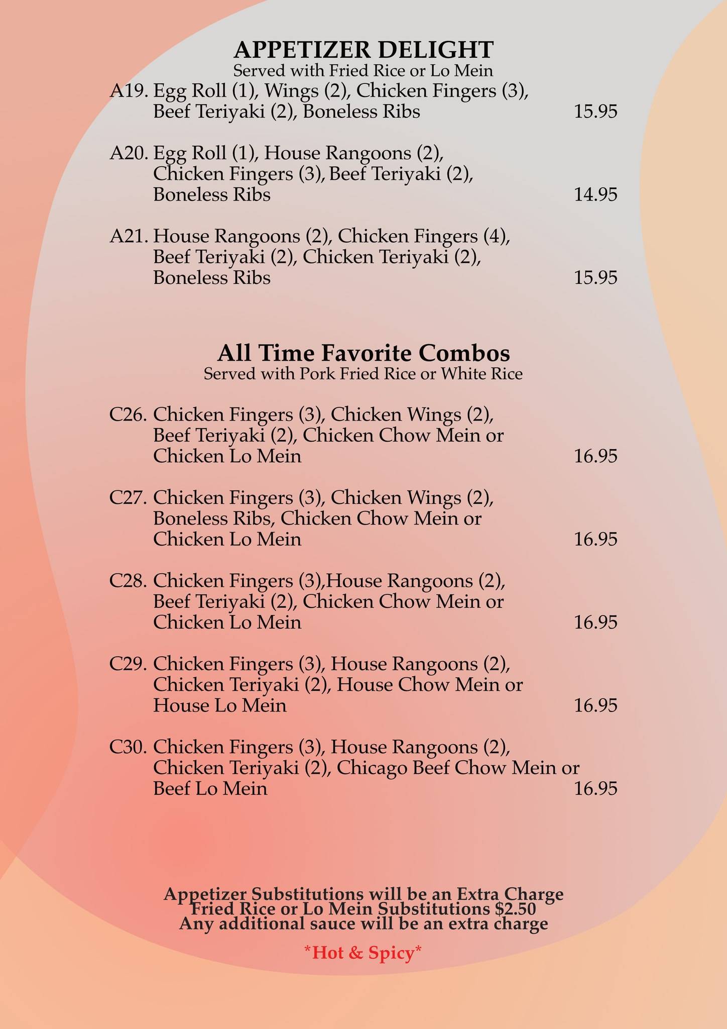 Menu at Fortune Cookie restaurant, Windham