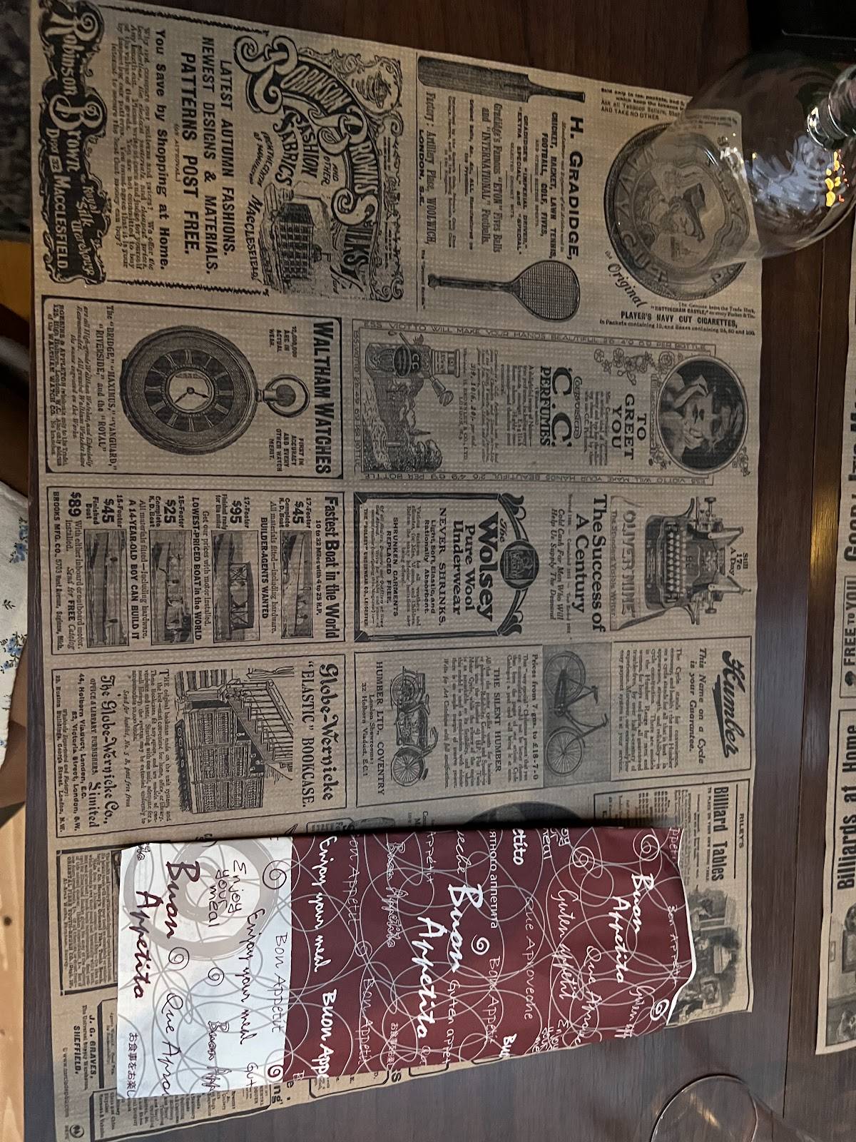 Menu di Fra’ Diavolo 