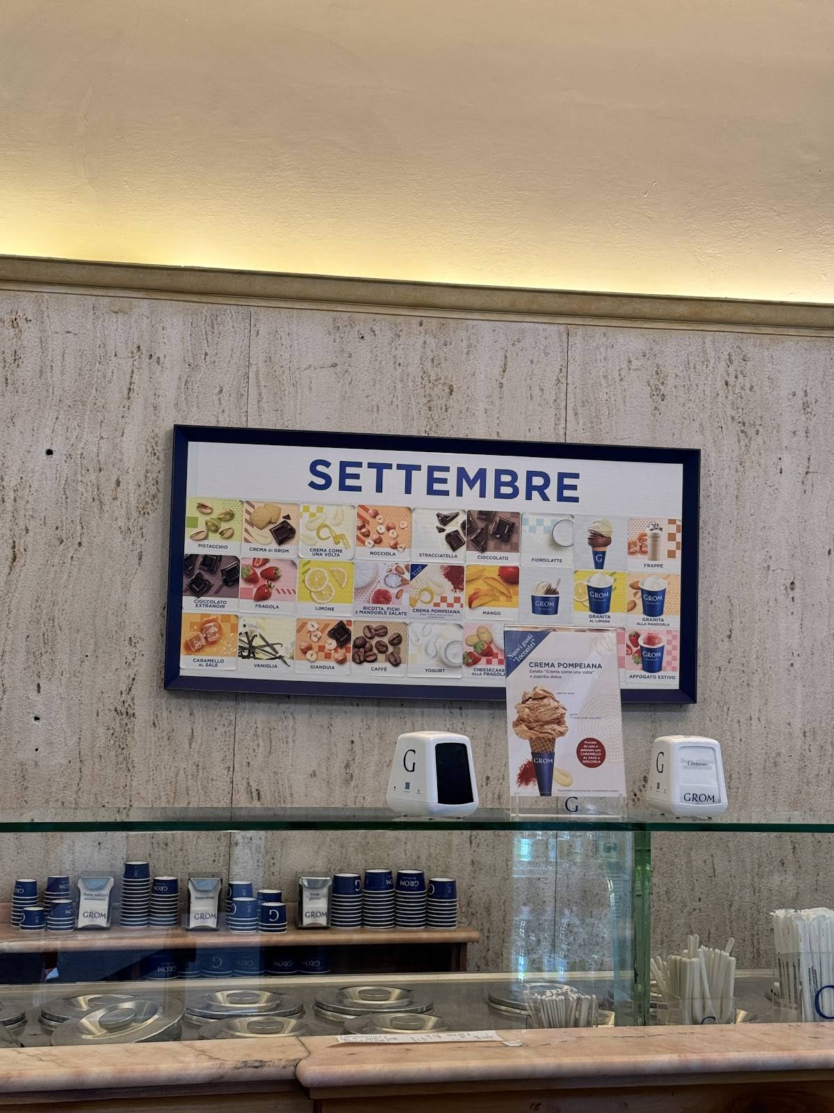 Menu di GROM 
