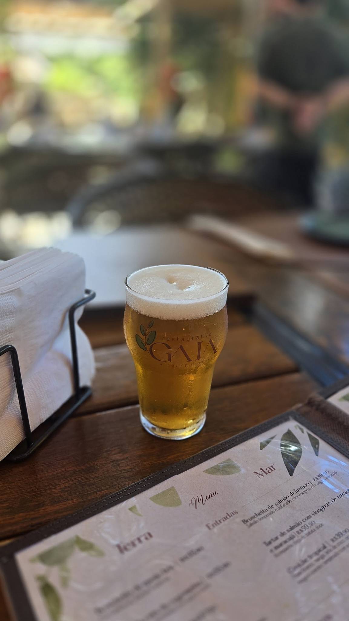 Gaia Gastronomia cardápio