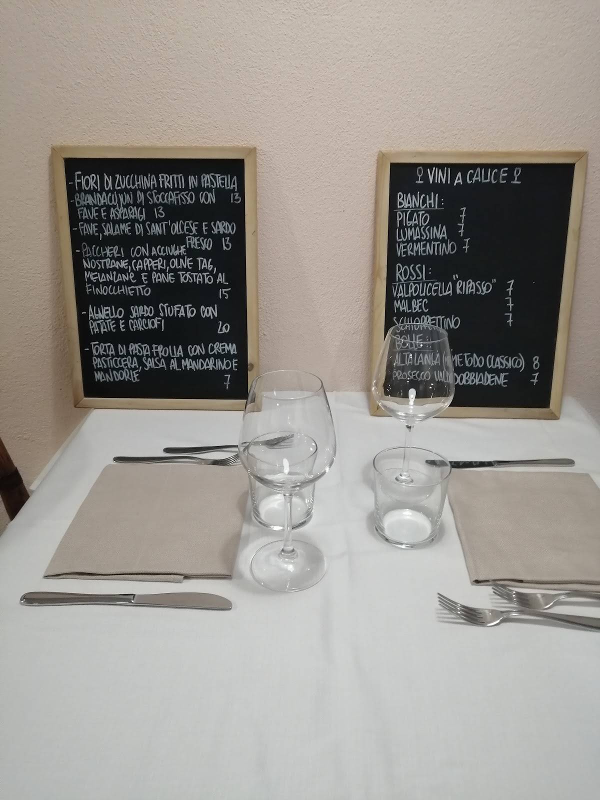 Menu di Gaia Vini & Cucina 