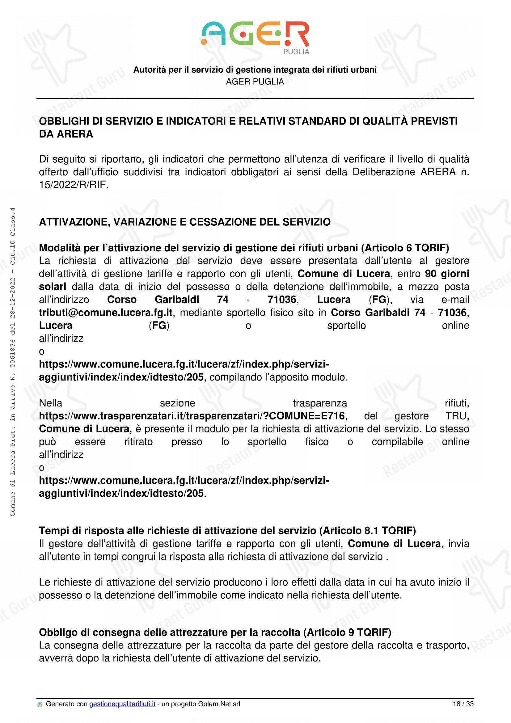Galaad in Lucera - Детское