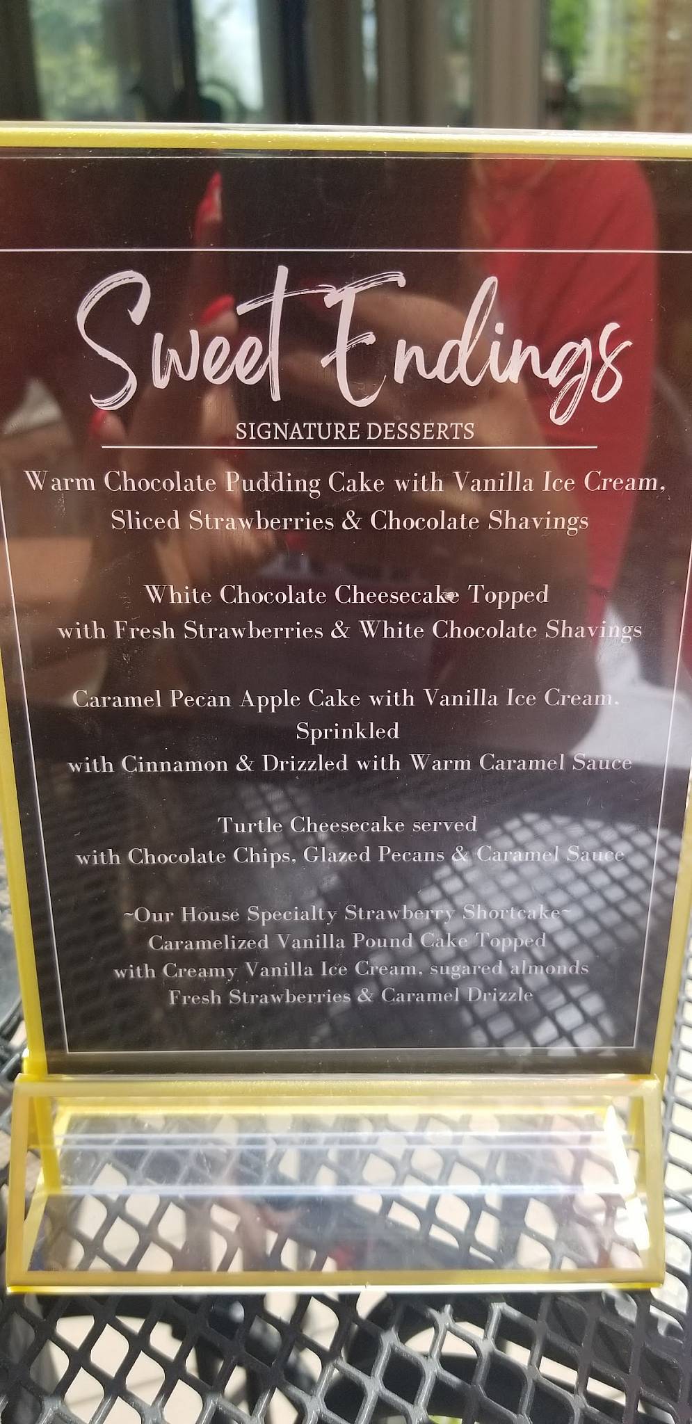 Menu at Chocolate Covered Strawberry cafe, Gallatin, Nashville Pike