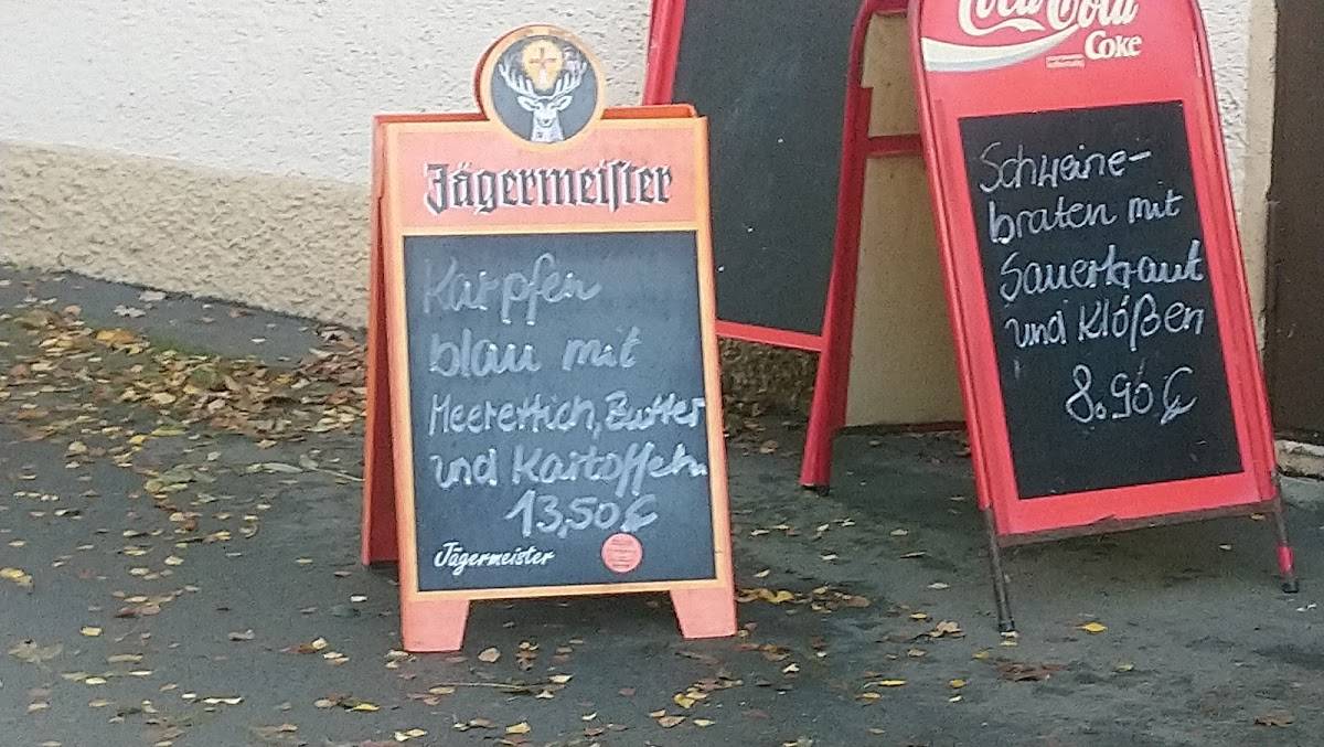 Speisekarte von Gaststätte "Lübschützer Teiche" restaurant, Machern