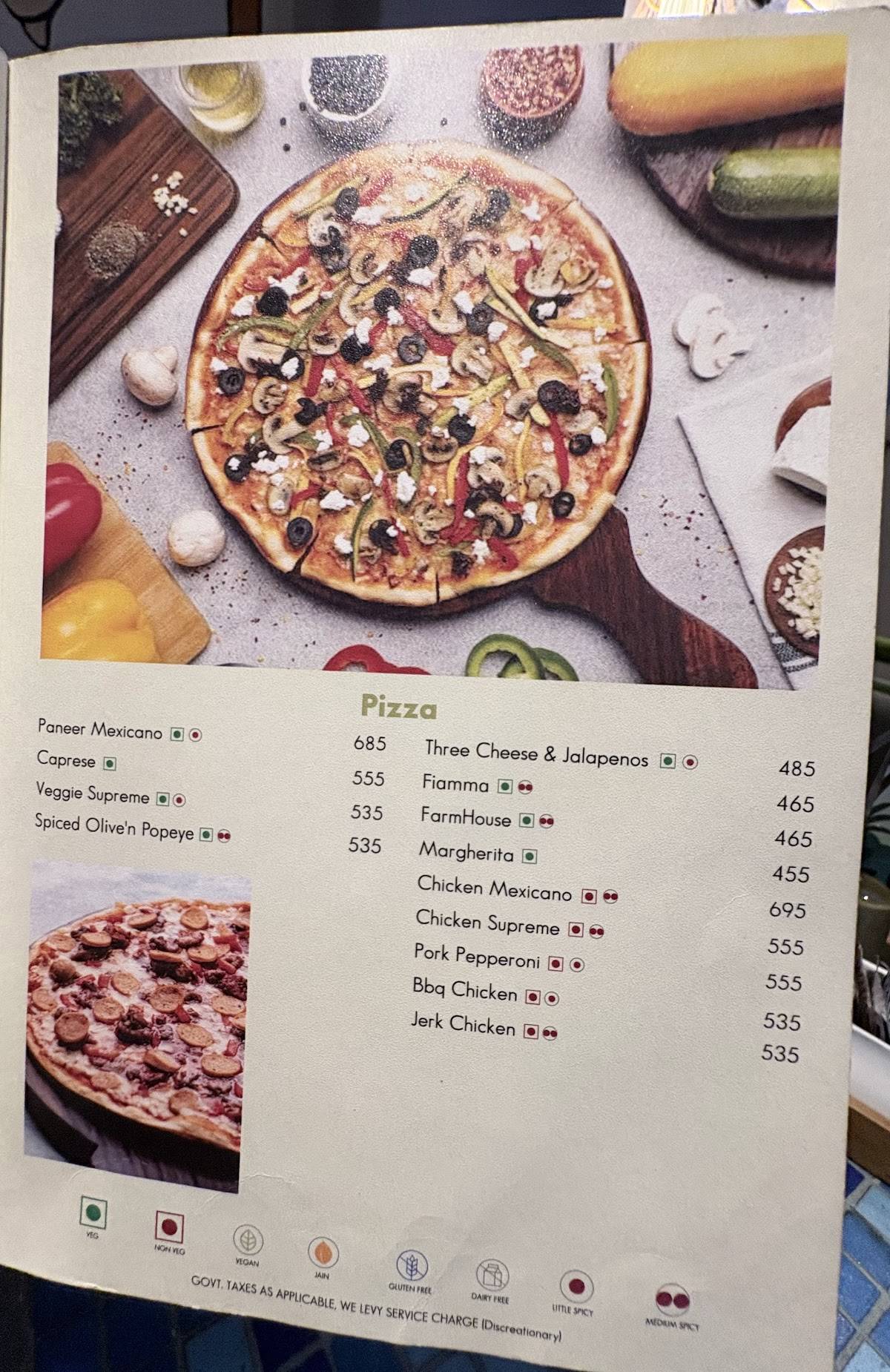 German Bakery menu