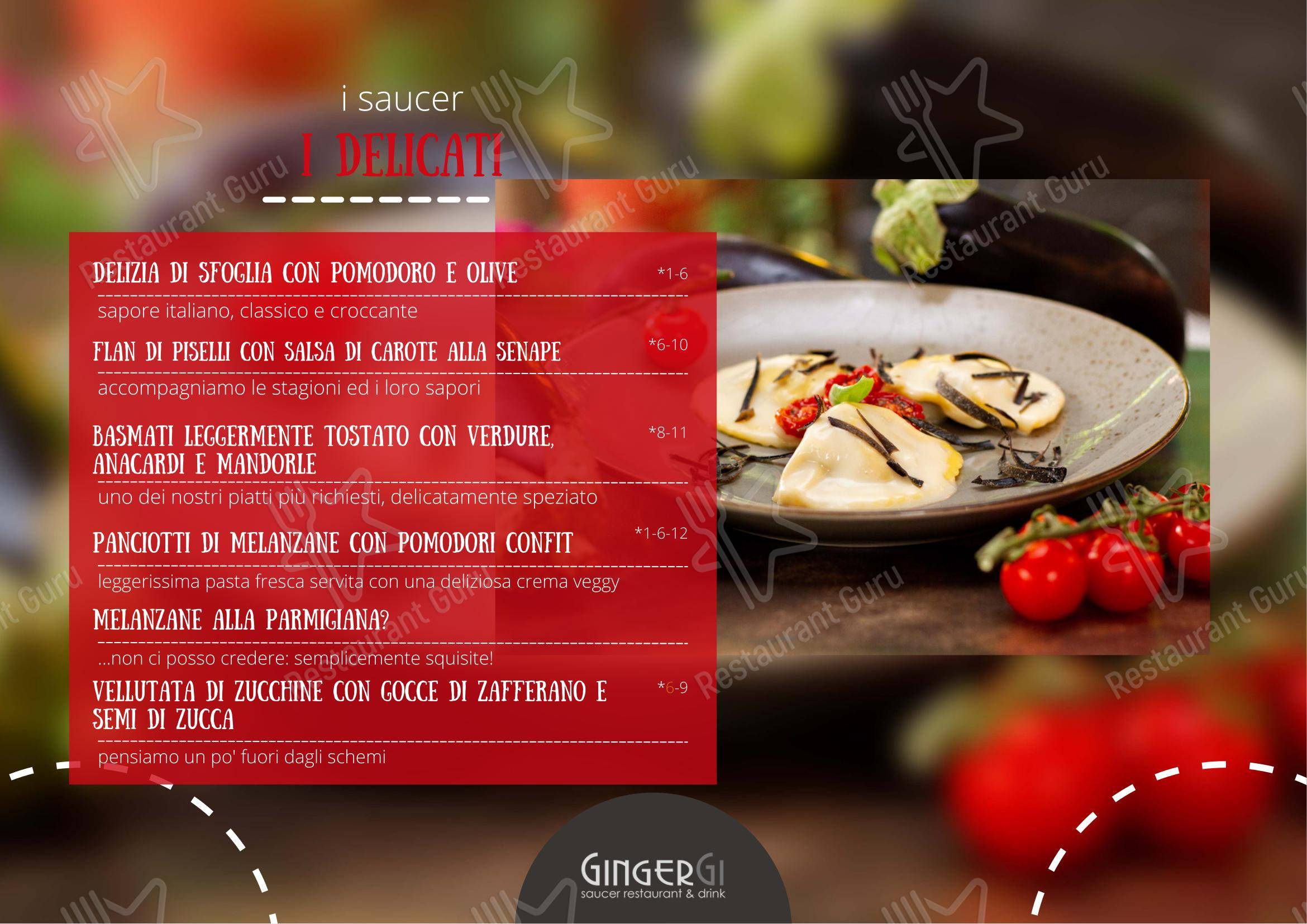 Menu di GingerGi - 菜单