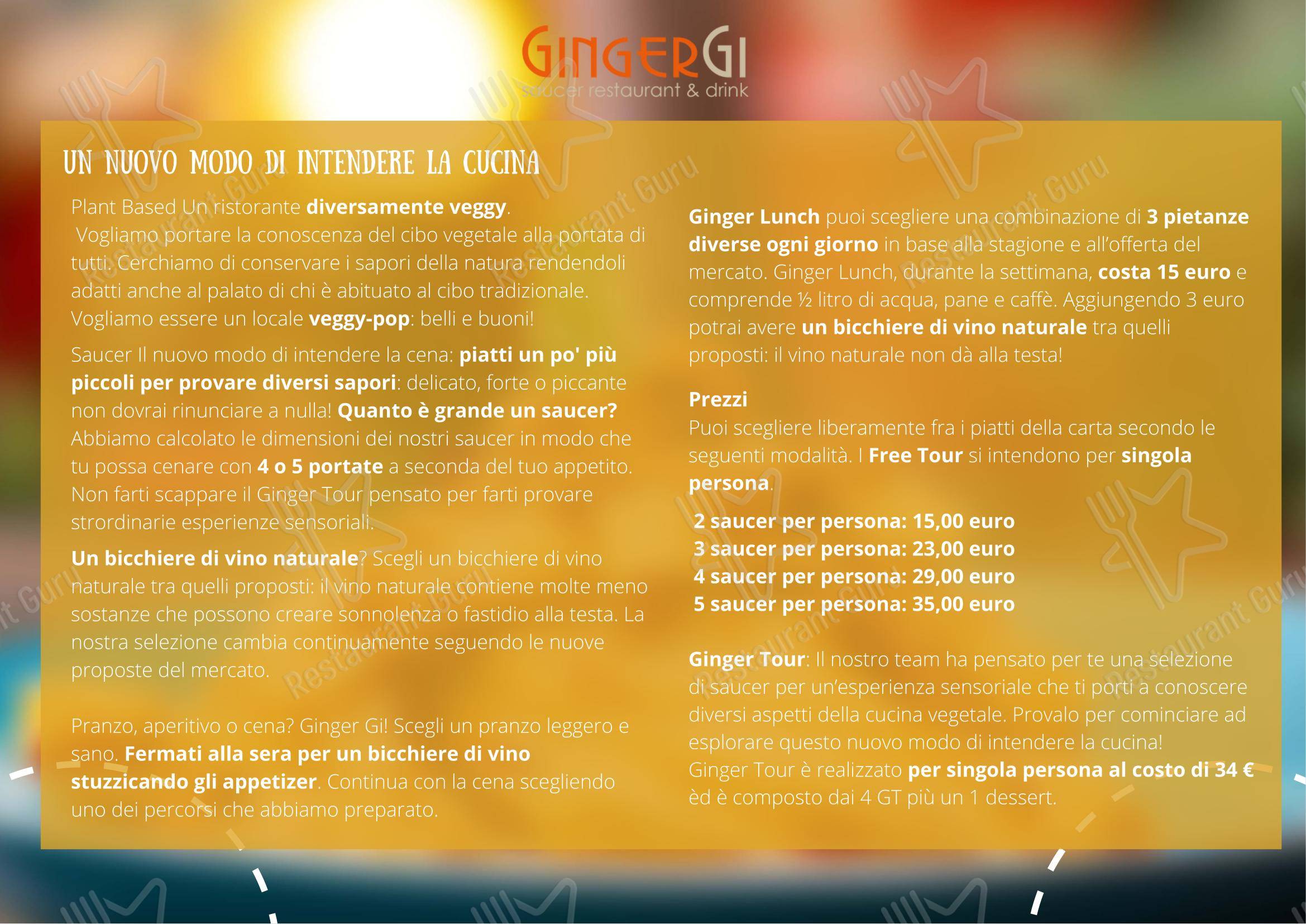 Menu di GingerGi - Menu bar