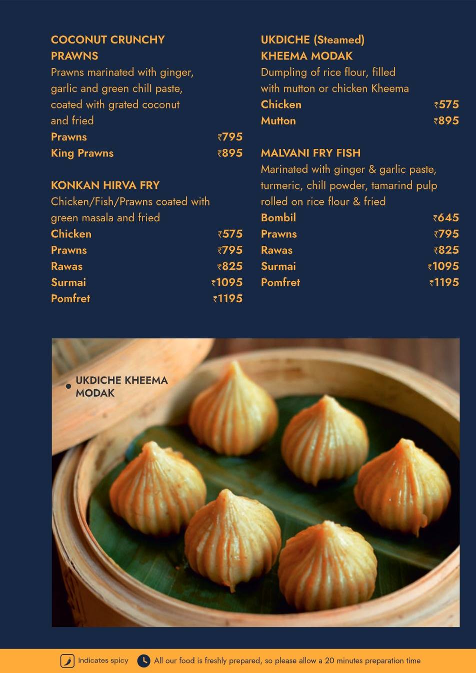 Goa Portuguesa Restobar menu