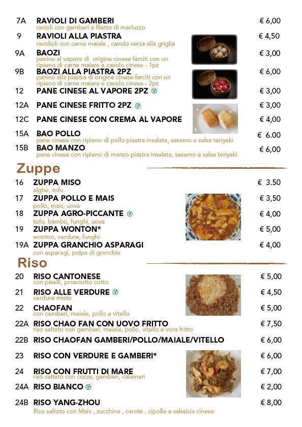 Menu di Golden Garden 