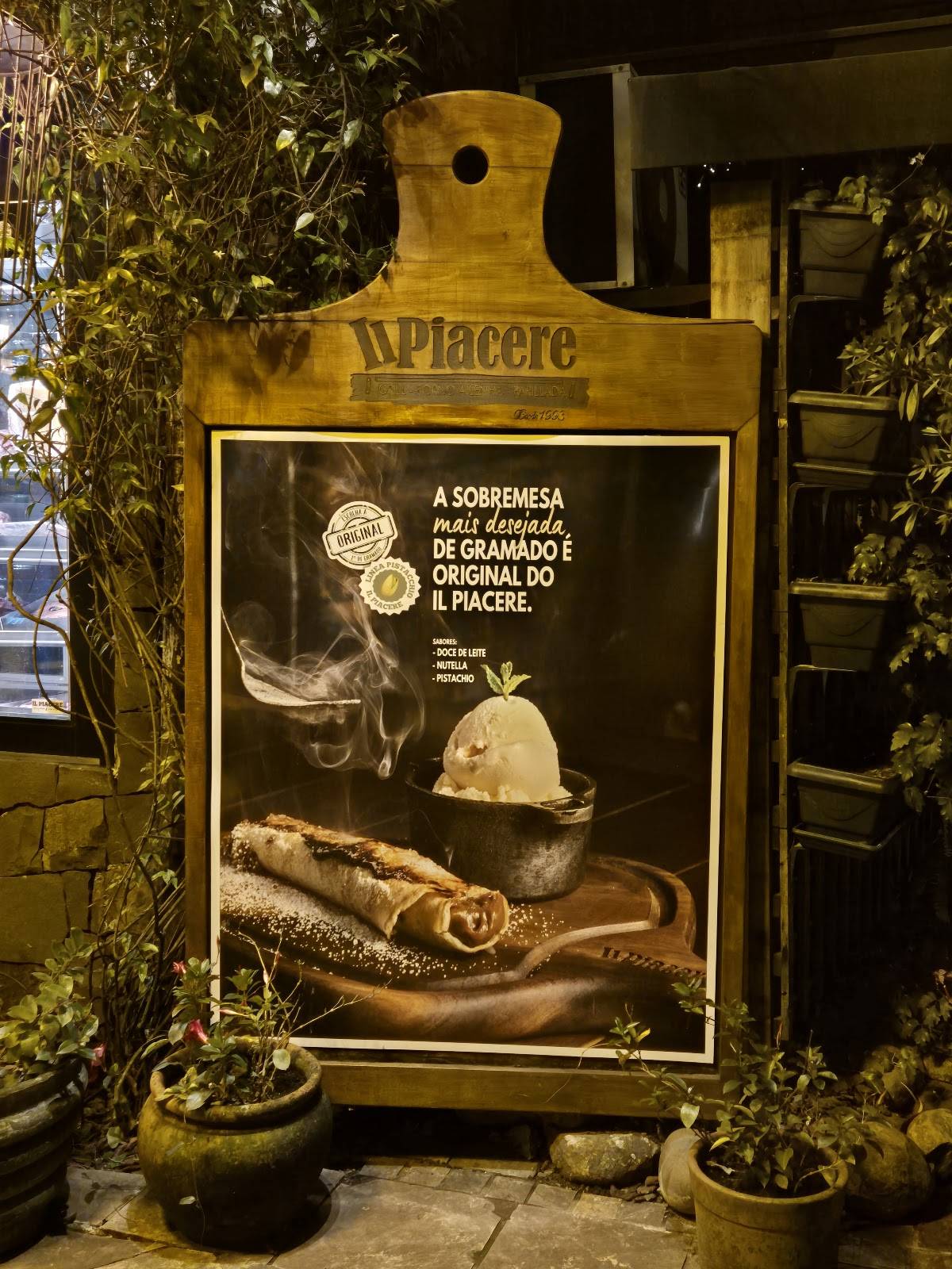 Il Piacere cardápio