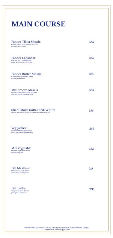Gree ca Cafe Rooftop menu
