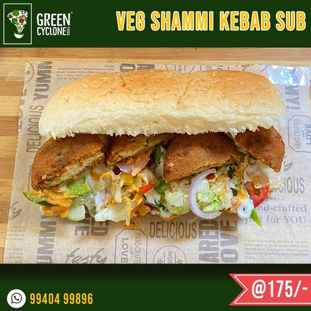 Green Cyclone Foods menu