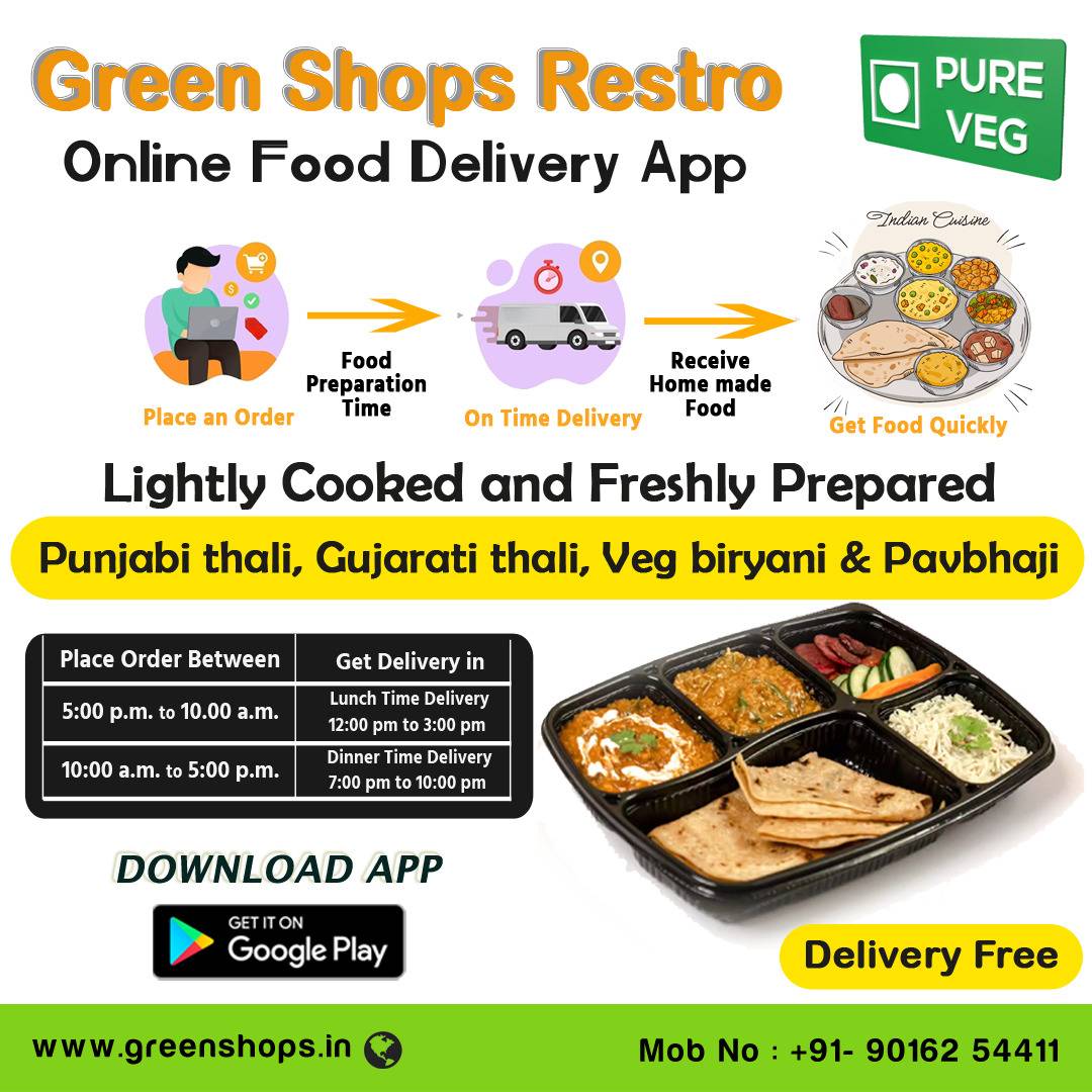Green Shops Restro menu