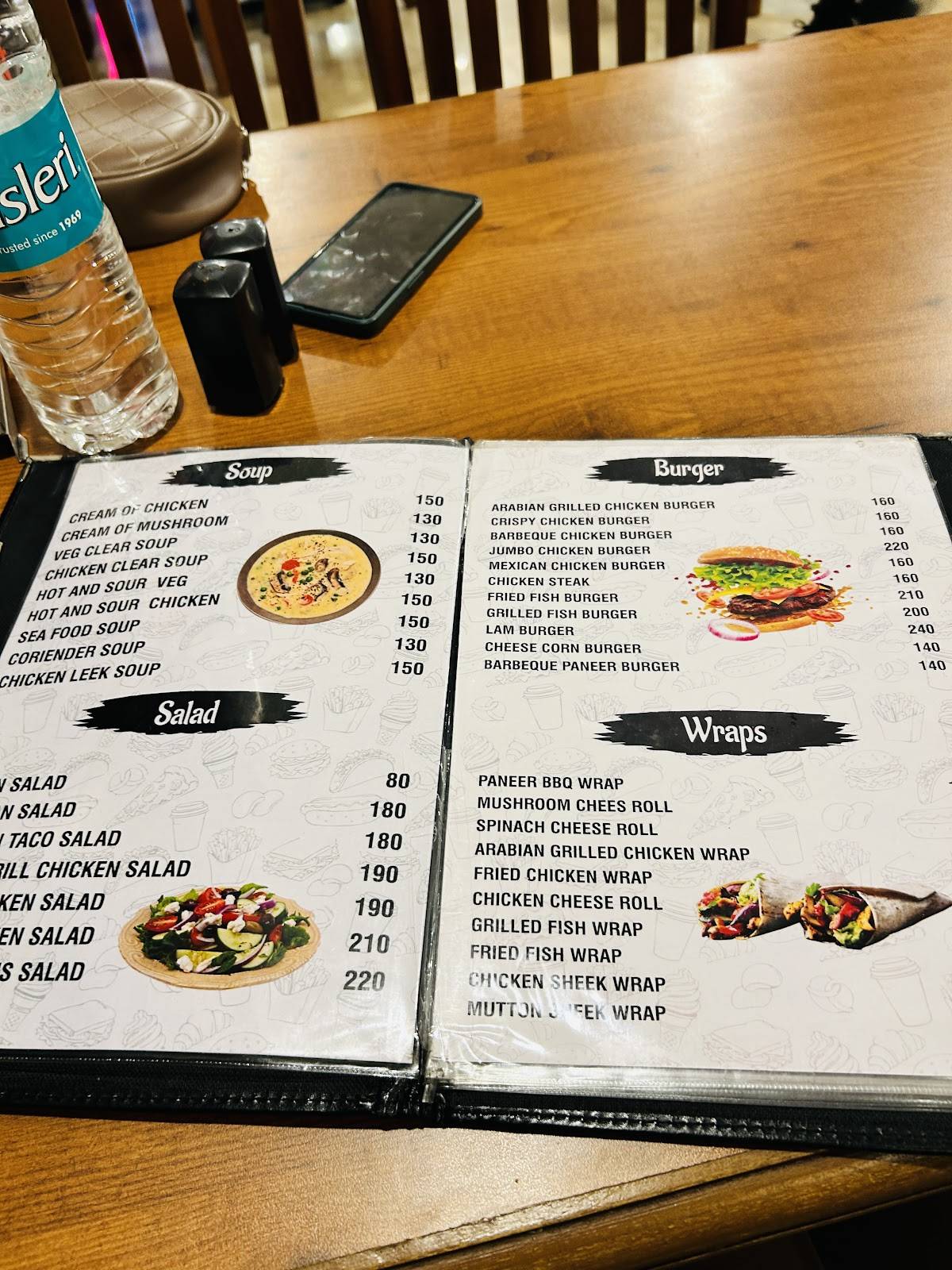 Grilliez menu