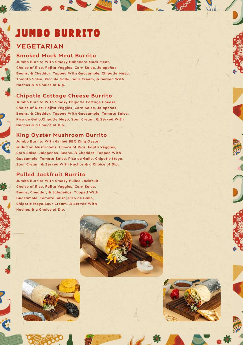 Taquitos - Mexican Taqueria (By Enoki) menu