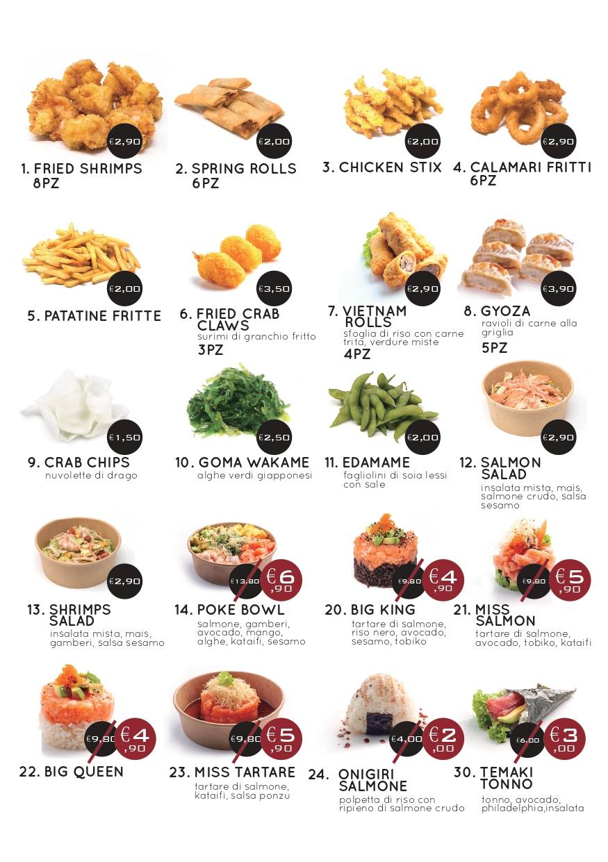Menu di HAIKKY Sushi & Noodle Bar Rozzano 