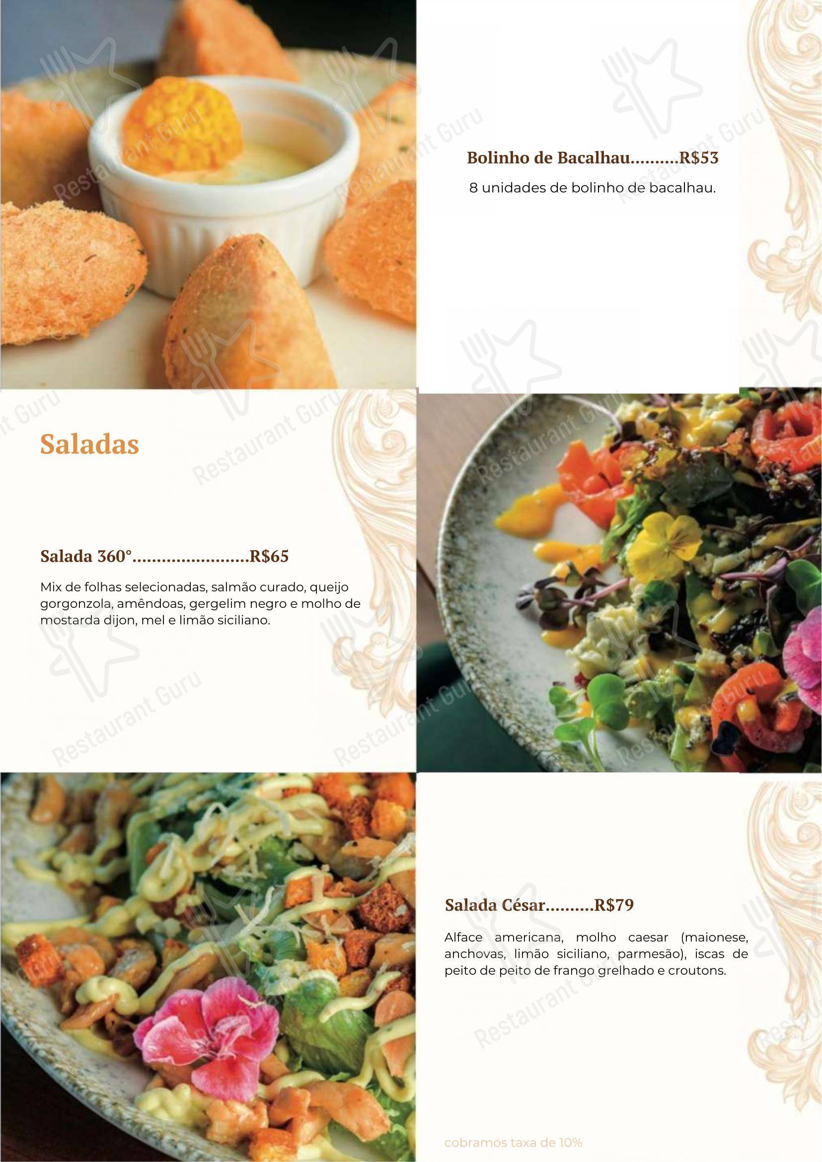 Menu para Restaurante Giratório RF Vision em Gramado