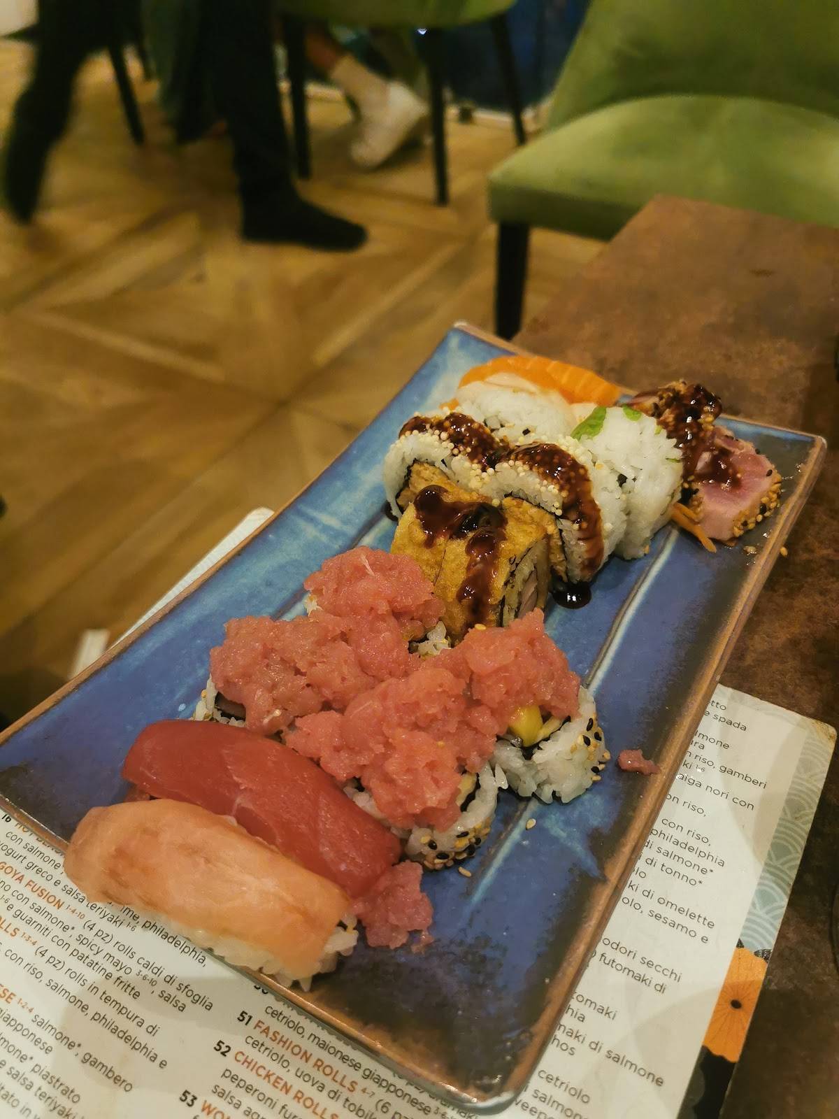 Menu di Hachi Ristorante Giapponese 