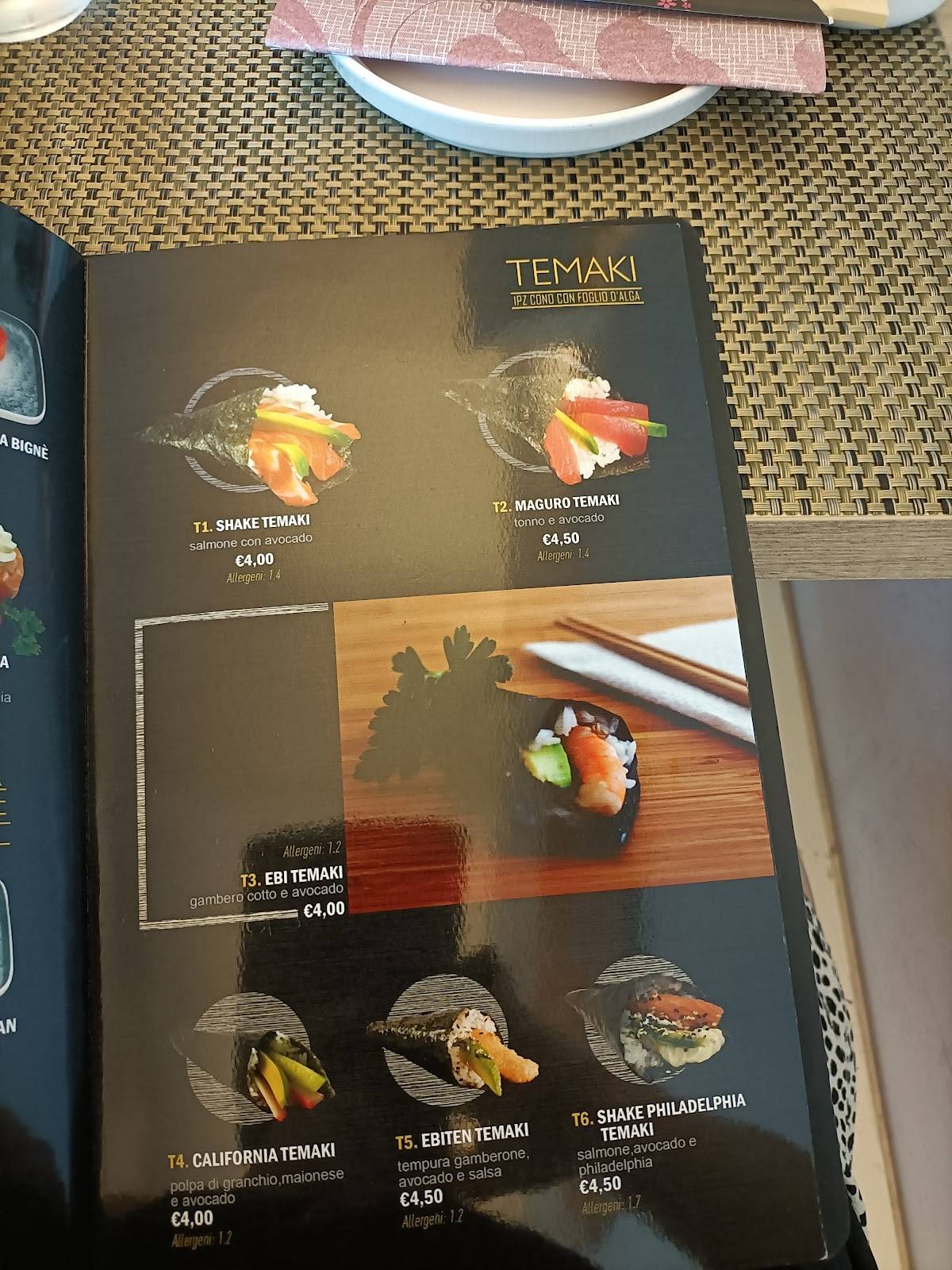 Menu di Hanami 