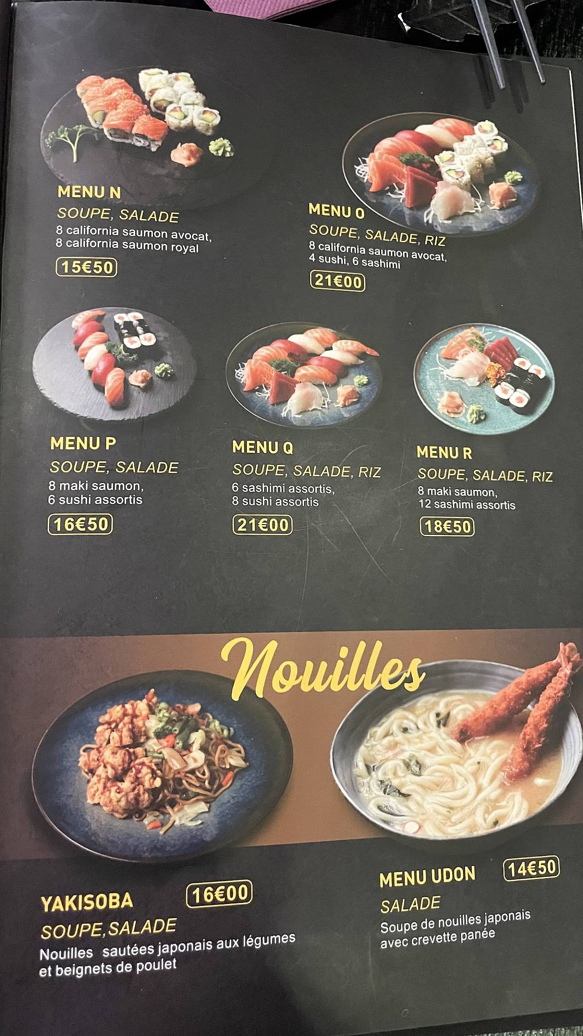 Menu de Hayashi