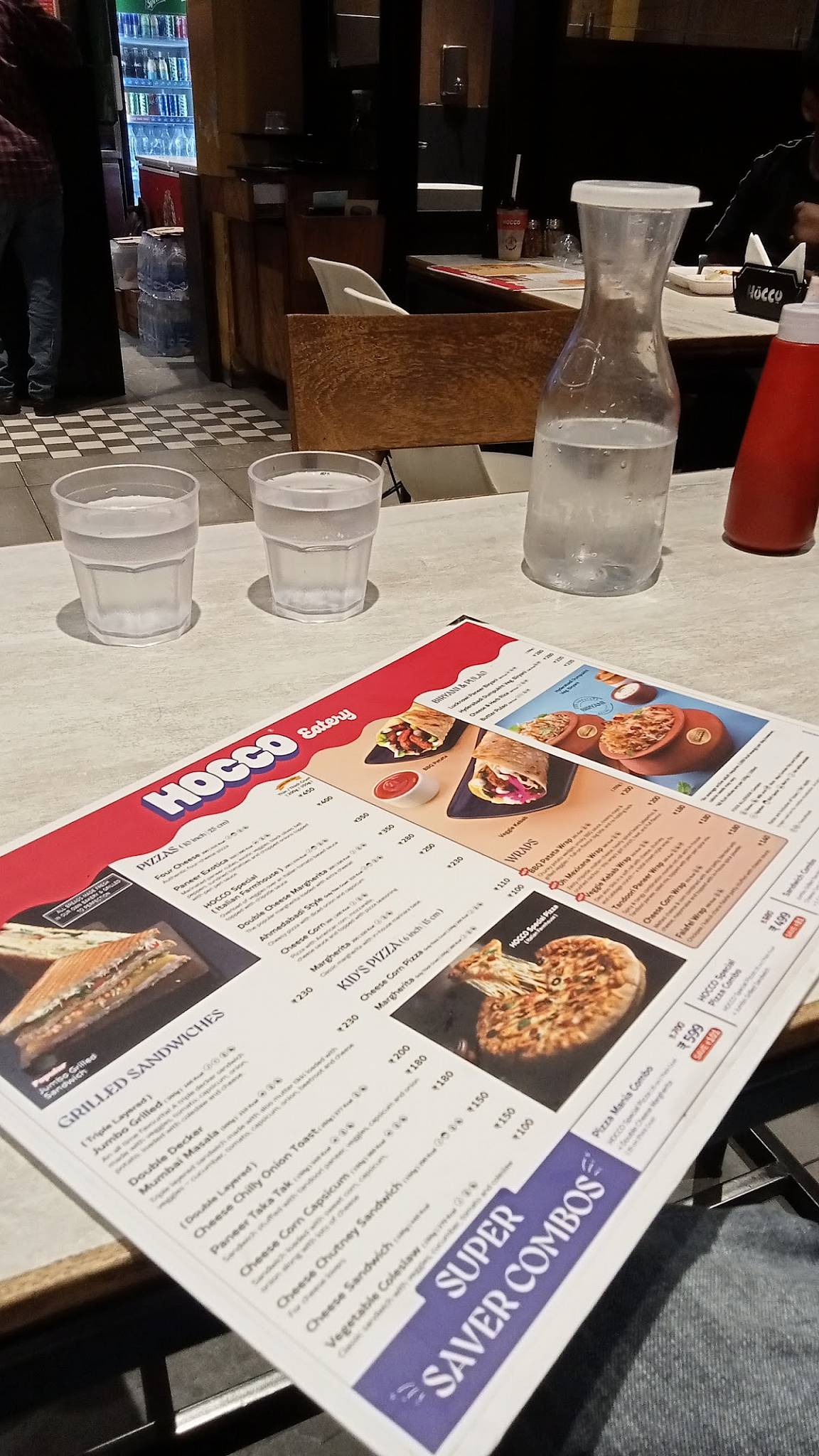 Hocco Eatery (Vastrapur Lake) menu