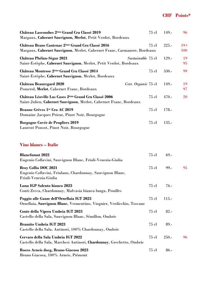 Menu di Hummerbar 