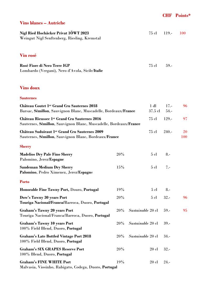 Menu di Hummerbar 