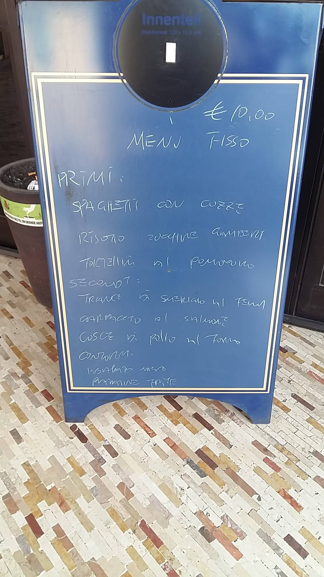 Menu di Ristorante Pizzeria I Pini 