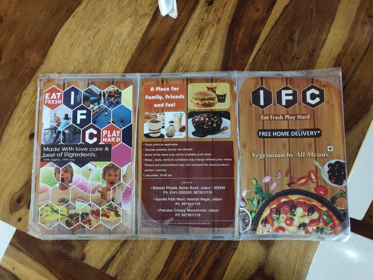 IFC menu