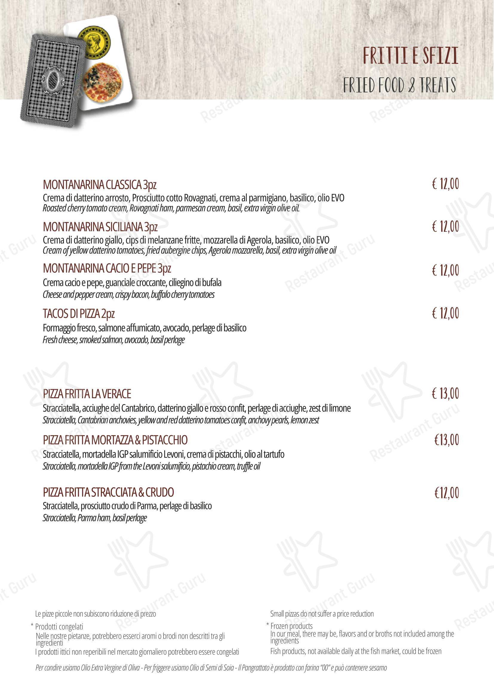 Il Baro dans Palerme - Menu