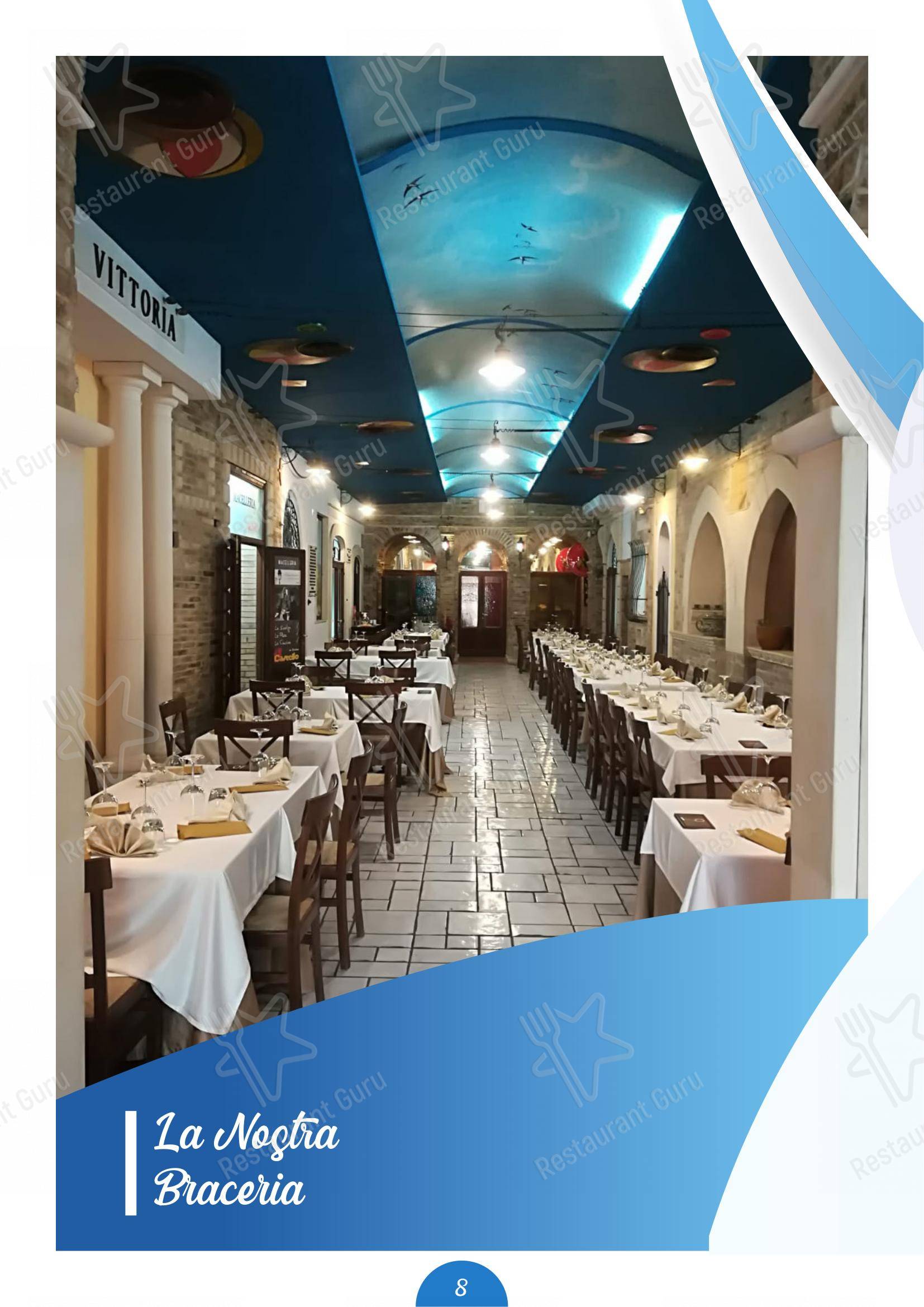 Il Castello di Perano in Perano - Menu