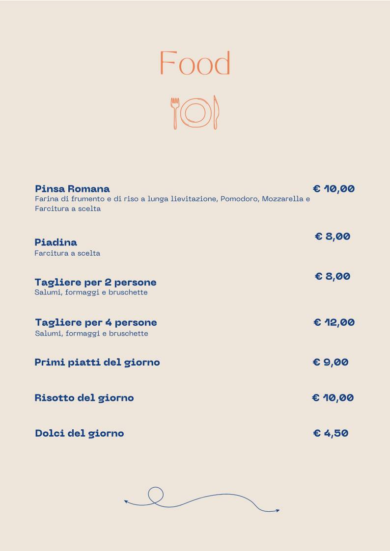 Menu di Il mio cocktail & lounge bar 