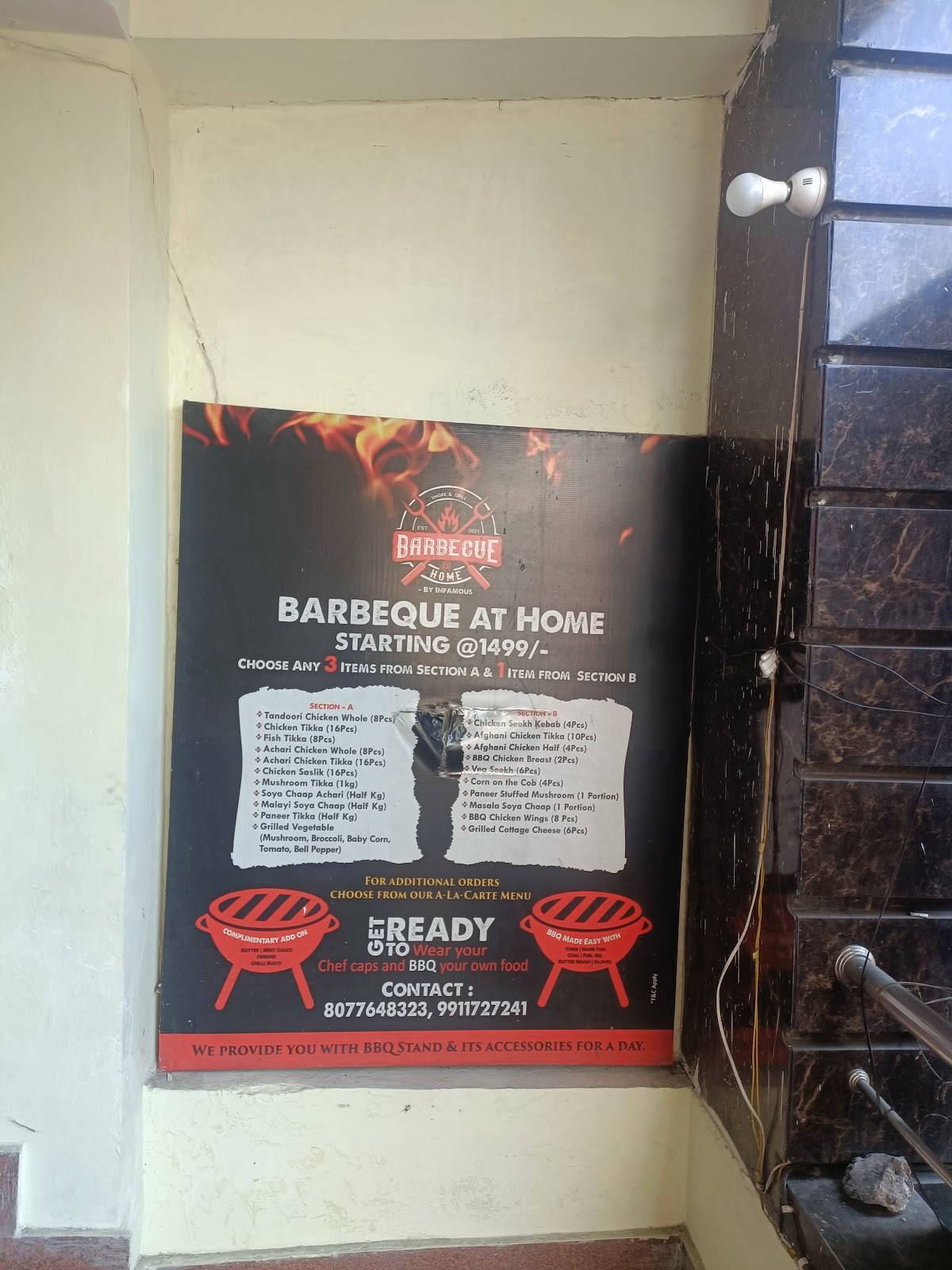 Infamous Bistro & Bar menu