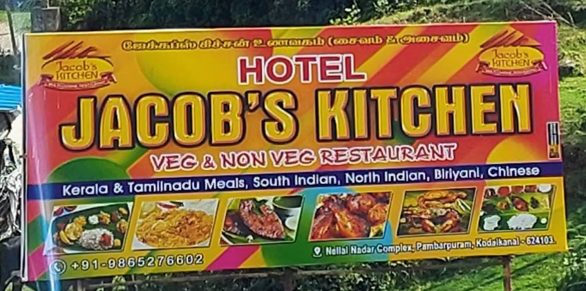 JACOBS KITCHEN menu