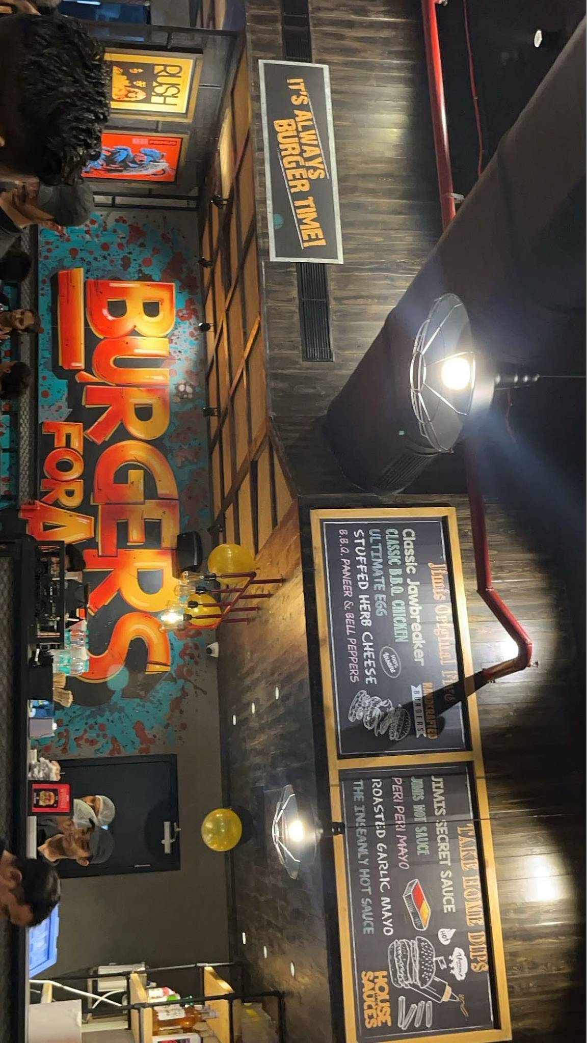 JIMIS BURGER - Thane menu