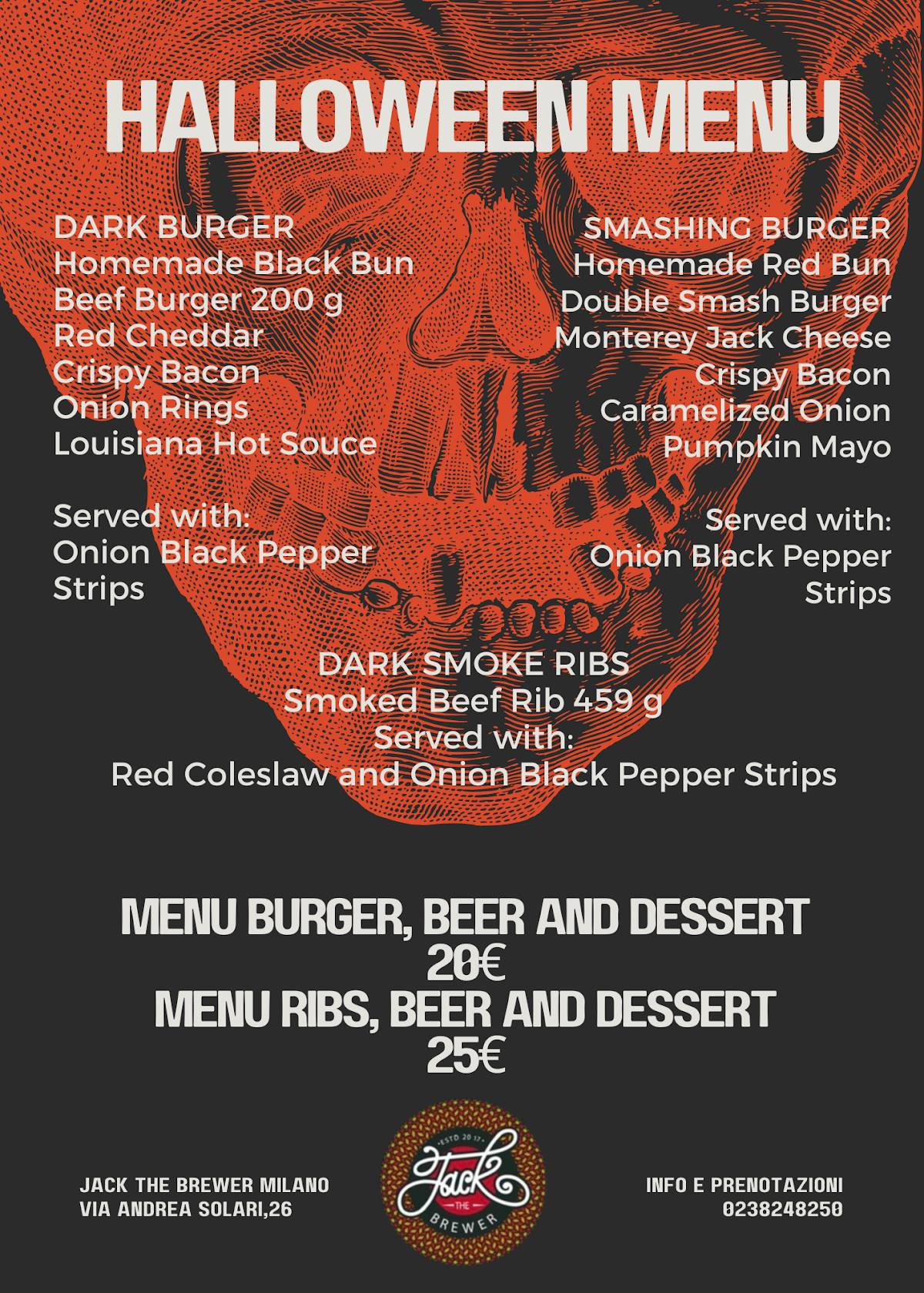 Menu di Jack The Brewer 
