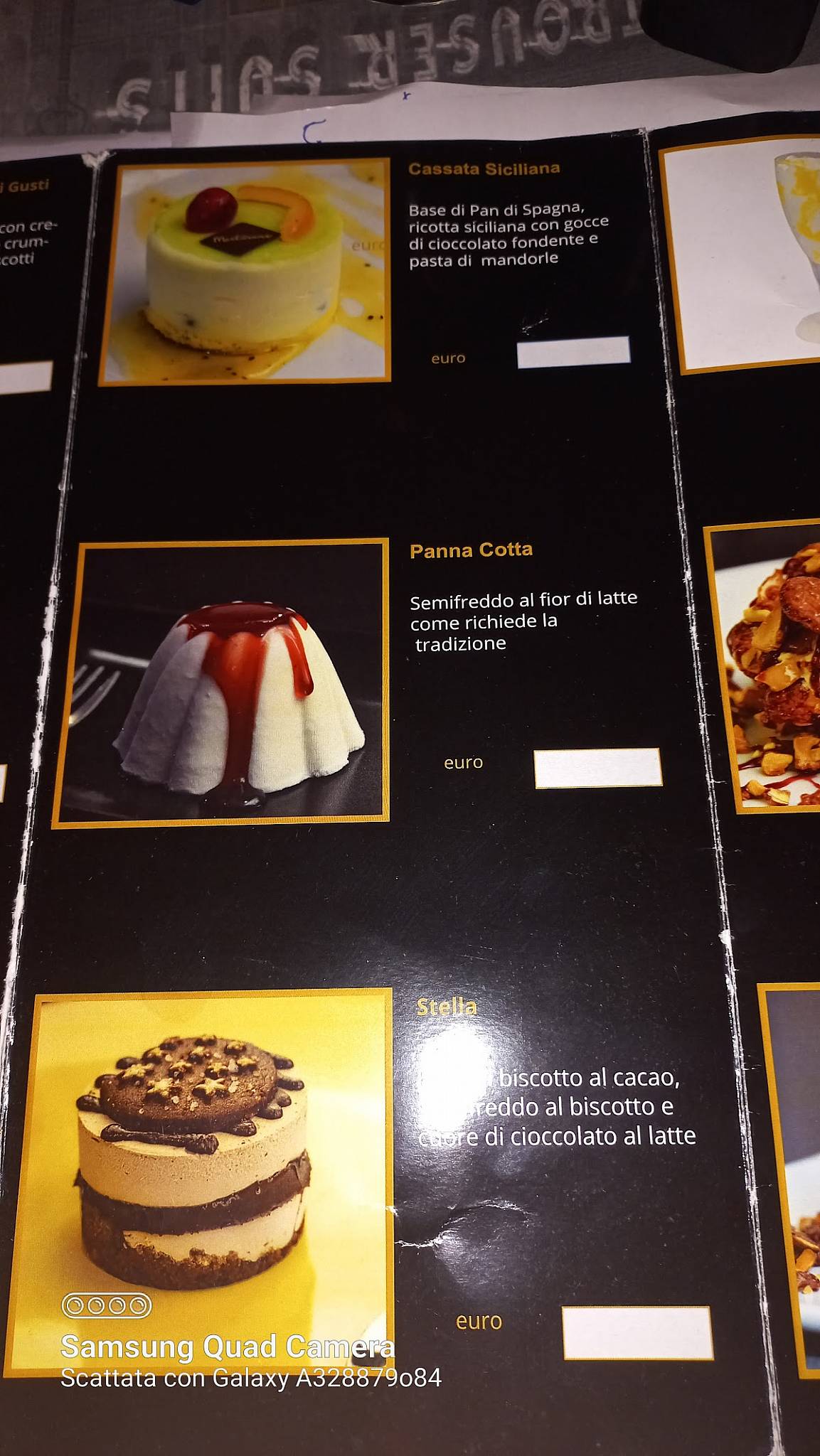 Menu di Johnny B. Goode 