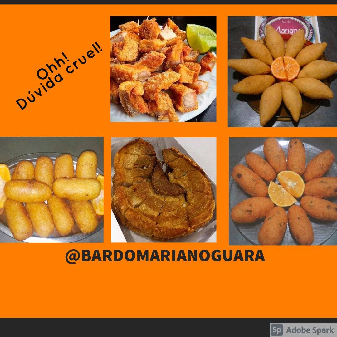 Bar do Mariano cardápio
