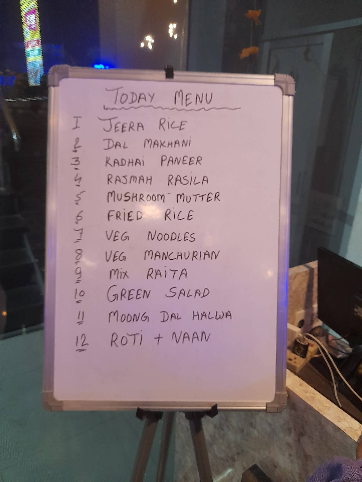 K.D's Buffet Restaurant - pure veg Restaurant menu