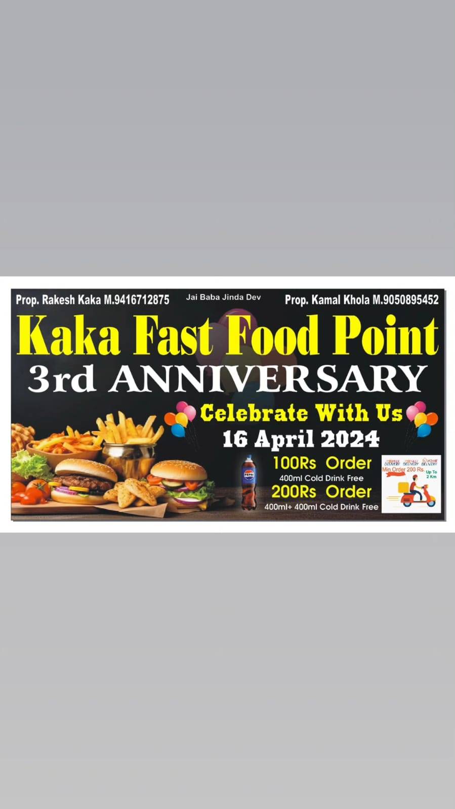 KAKA FAST FOOD POINT DAHINA BEST FAST FOOD menu